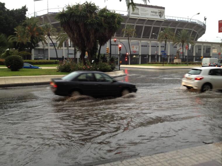 Las mejores imágenes de las inundaciones en Málaga  Hoy.es. Foto 24 de 38