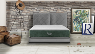 Colchón Viscoelástico doble cara con muelles encapsulados bicónicos Drakefor DALIA