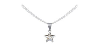 Colgante estrella de cristales de Swarovski